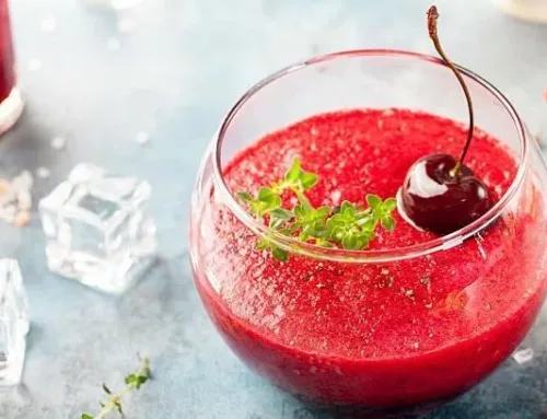 Gazpacho de cerezas